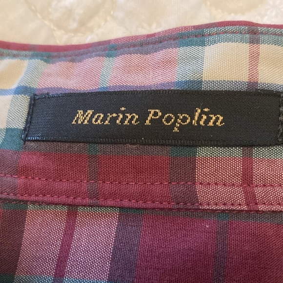 Eddie Bauer men’s large plaid casual button down shirt long sleeve classic - Picture 3 of 10